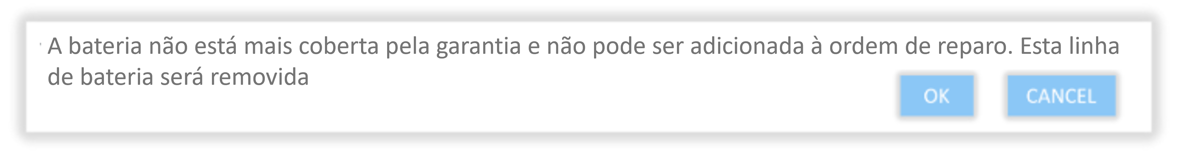 Captura de tela de reivindicação de garantia de bateria 9