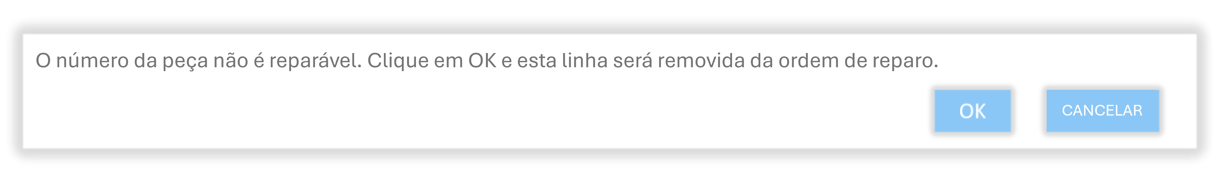 Captura de tela de reivindicação de garantia da impressora 2