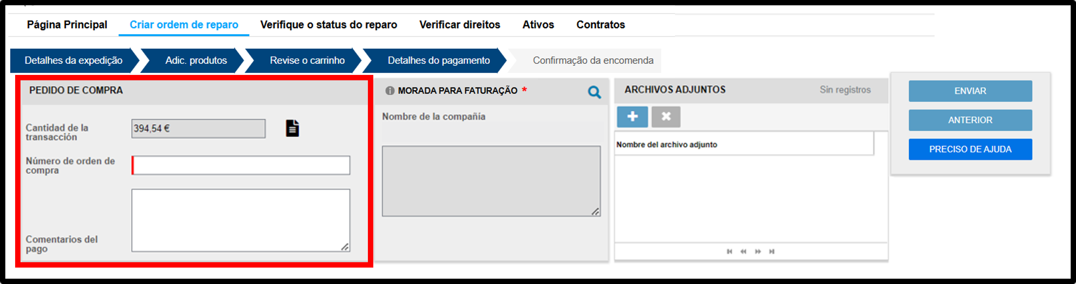 Envie uma captura de tela de reparo 12