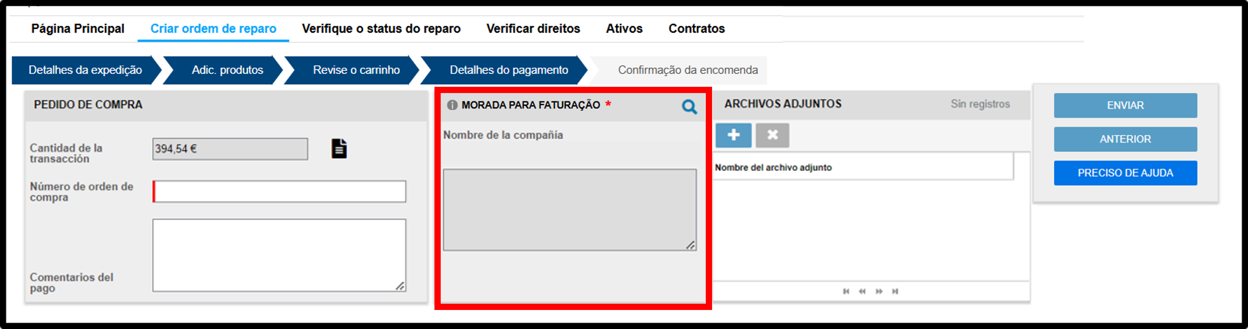 Envie uma captura de tela de reparo 13