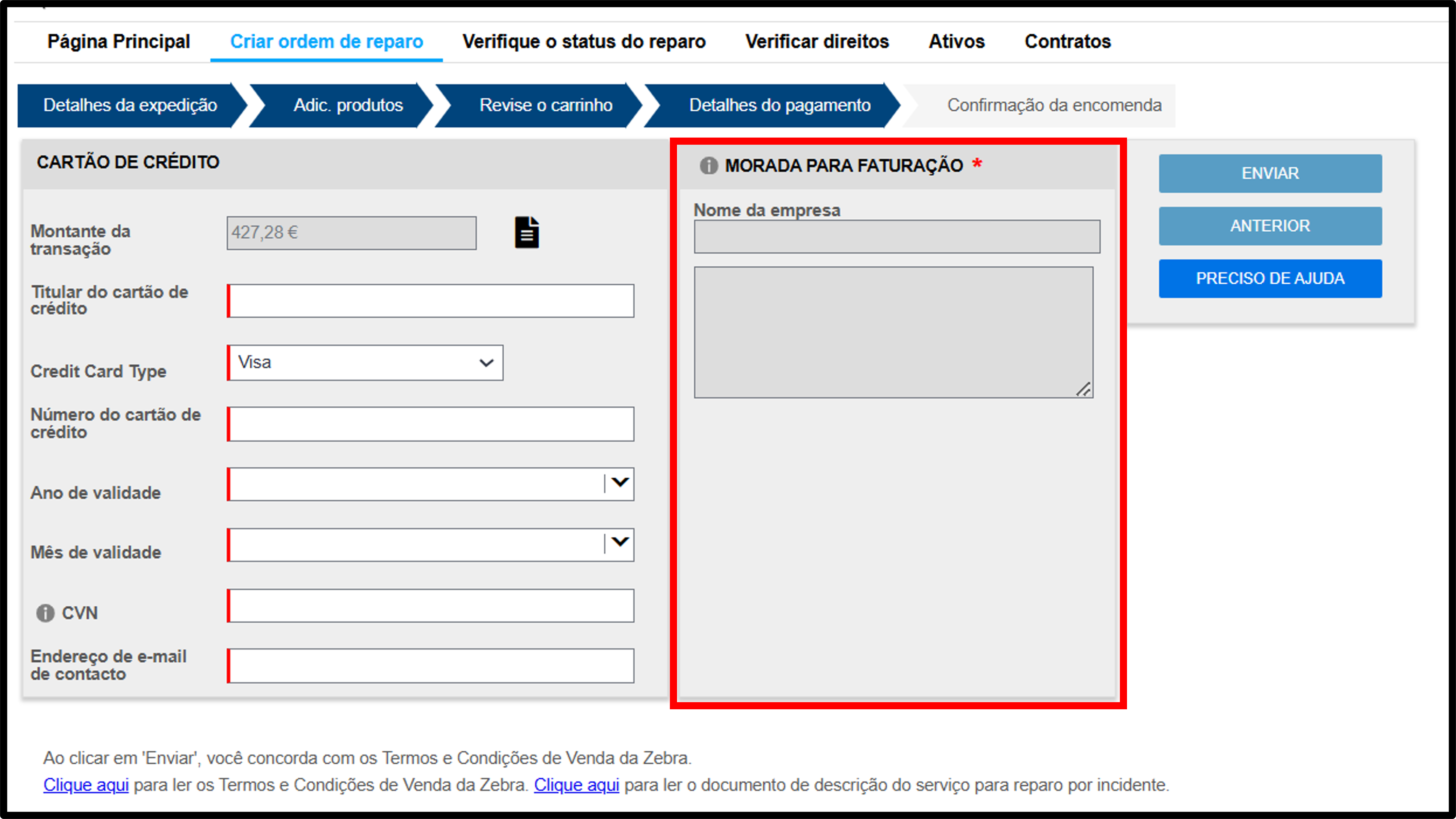 Envie uma captura de tela de reparo 17