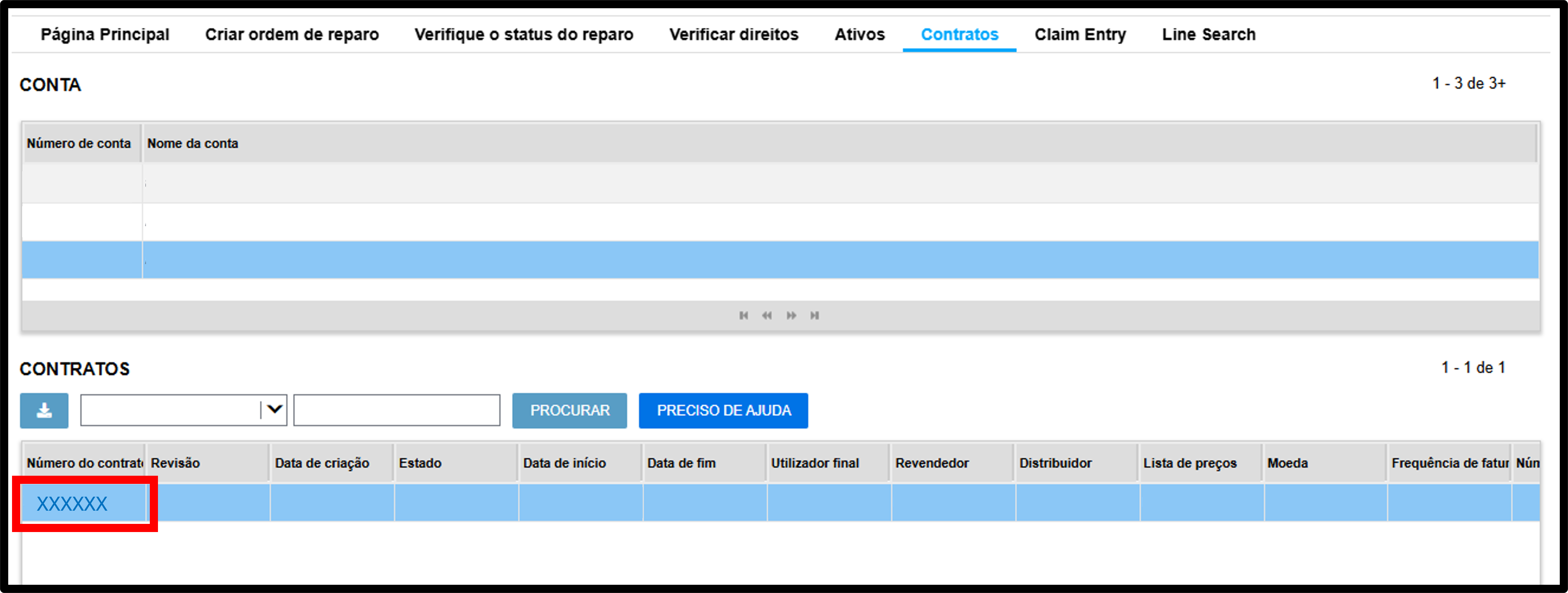 Captura de tela de visualização dos detalhes de contato 2