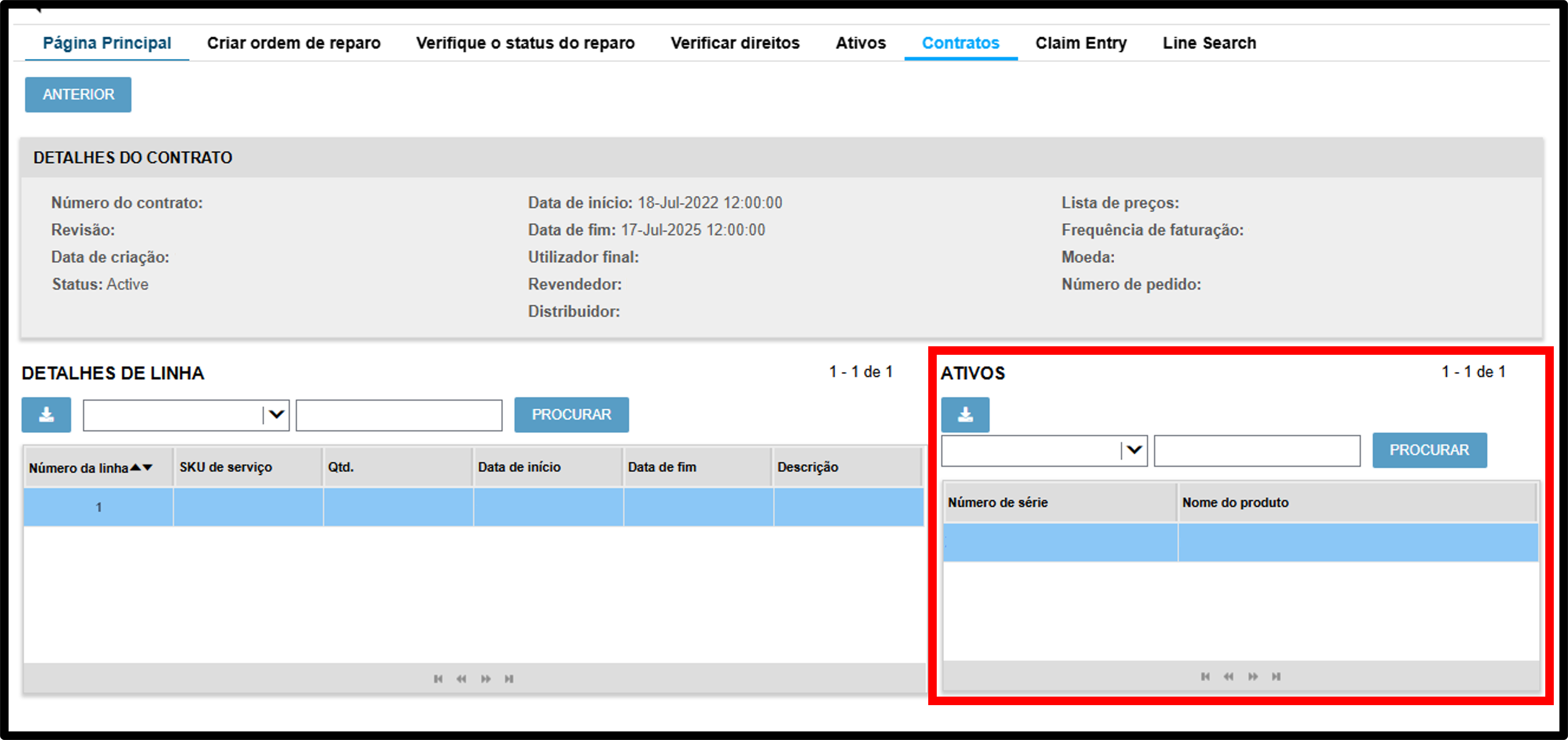 Captura de tela de visualização dos detalhes de contato 5