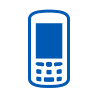 Icône terminal mobile