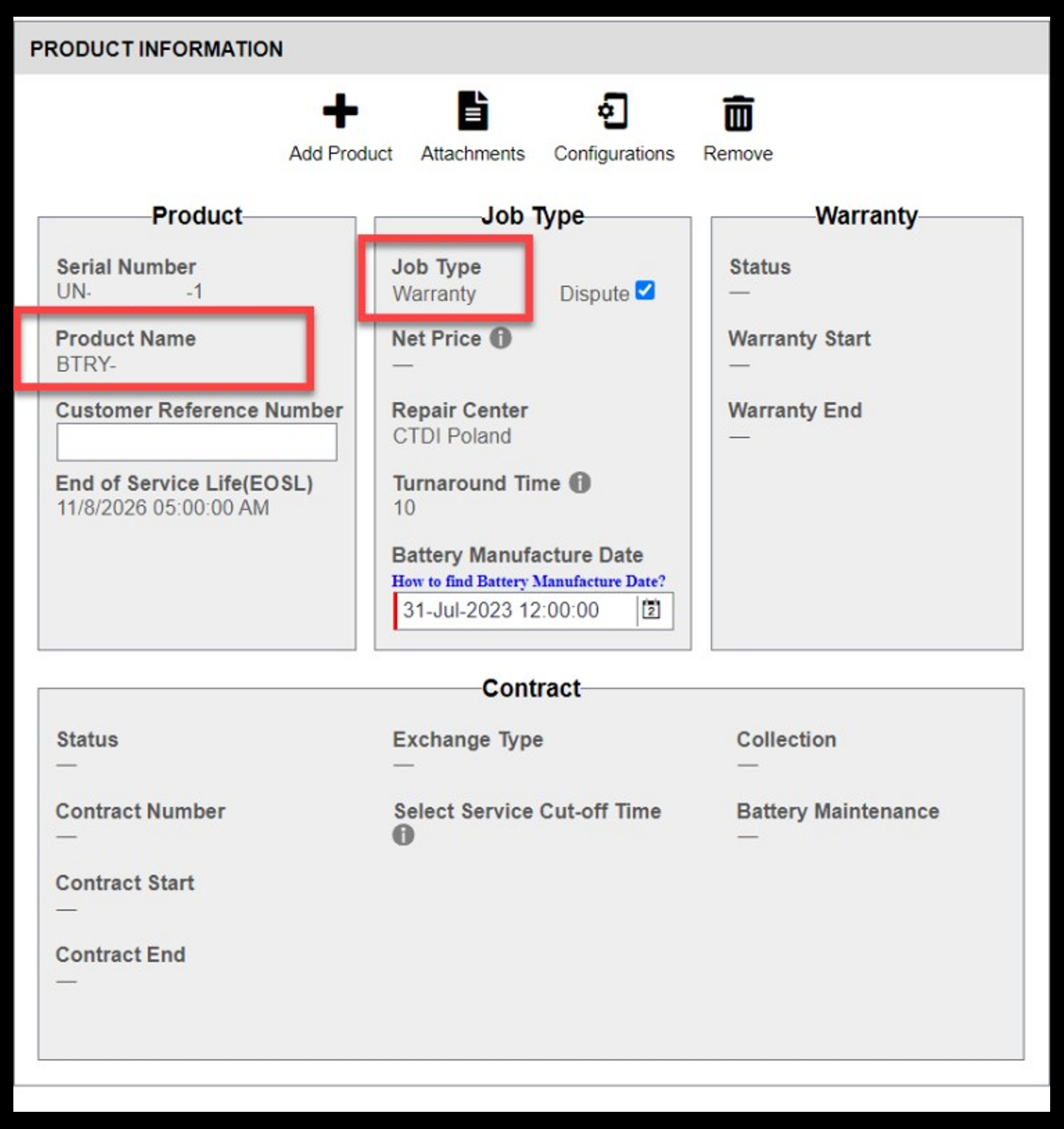 Battery Warranty Claim Screenshot 7