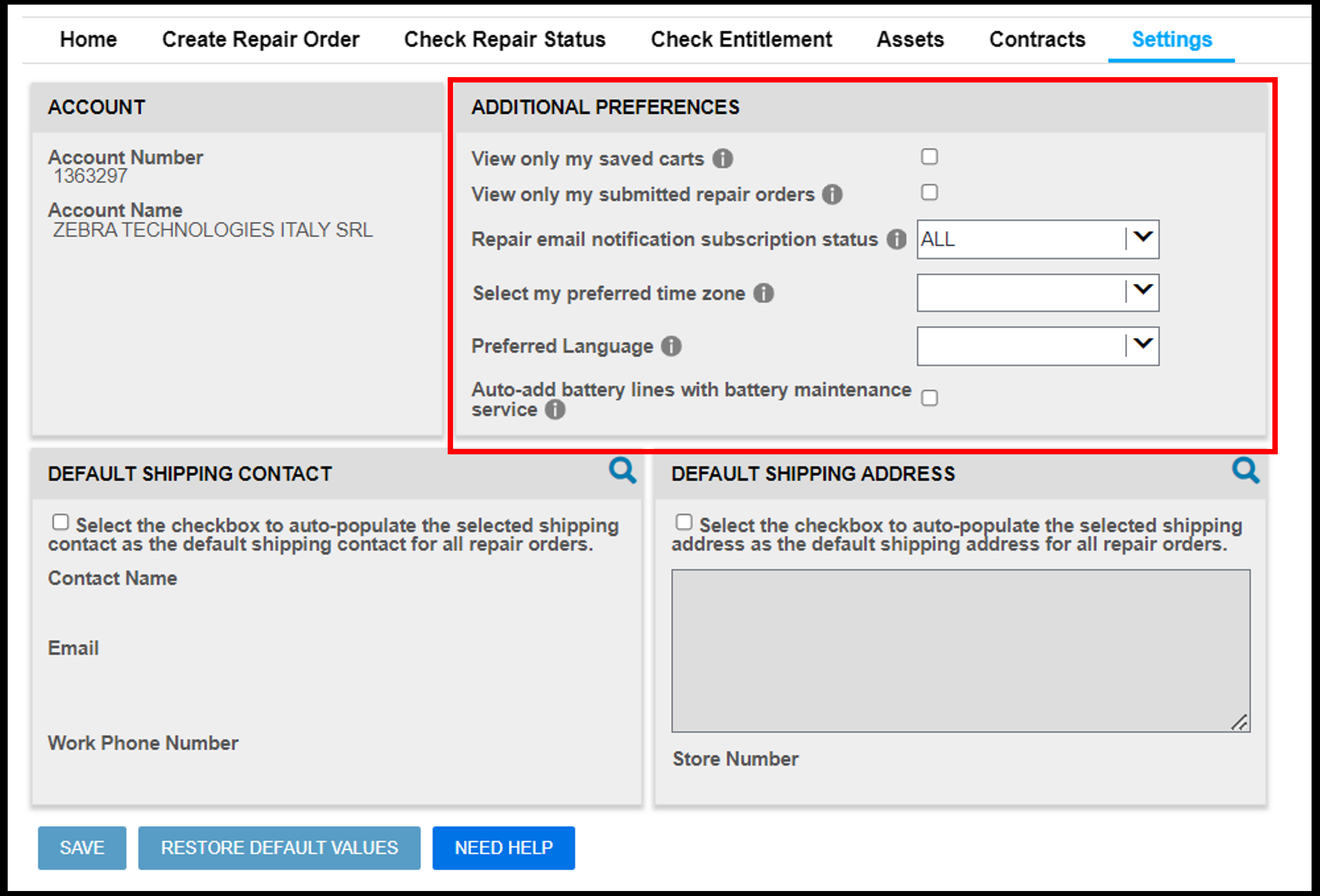 User Settings Repair Guides Screenshot 4