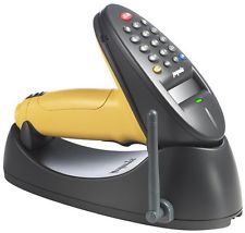 Zebra P370 discontinued scanner (shown in cradle)