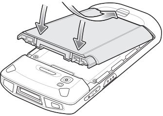 TC51 Insert Battery Bottom First