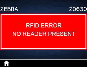 ZQ620 Alert: Head Open