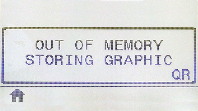 OutOfMemoryStoringGraphic