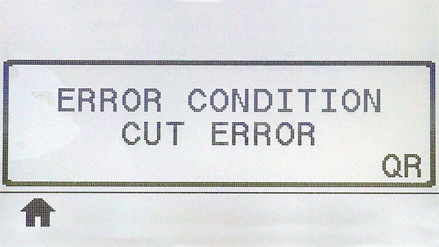 CutError