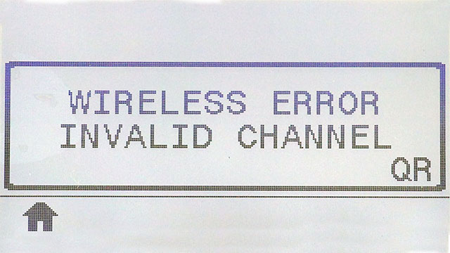 WlanInvalidChannels