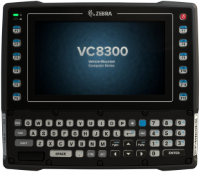 Zebra VC8330 8-Zoll-Computer – Vorderansicht