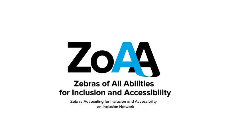 Zebras of All Abilities for Inclusion and Accessibility Network logo