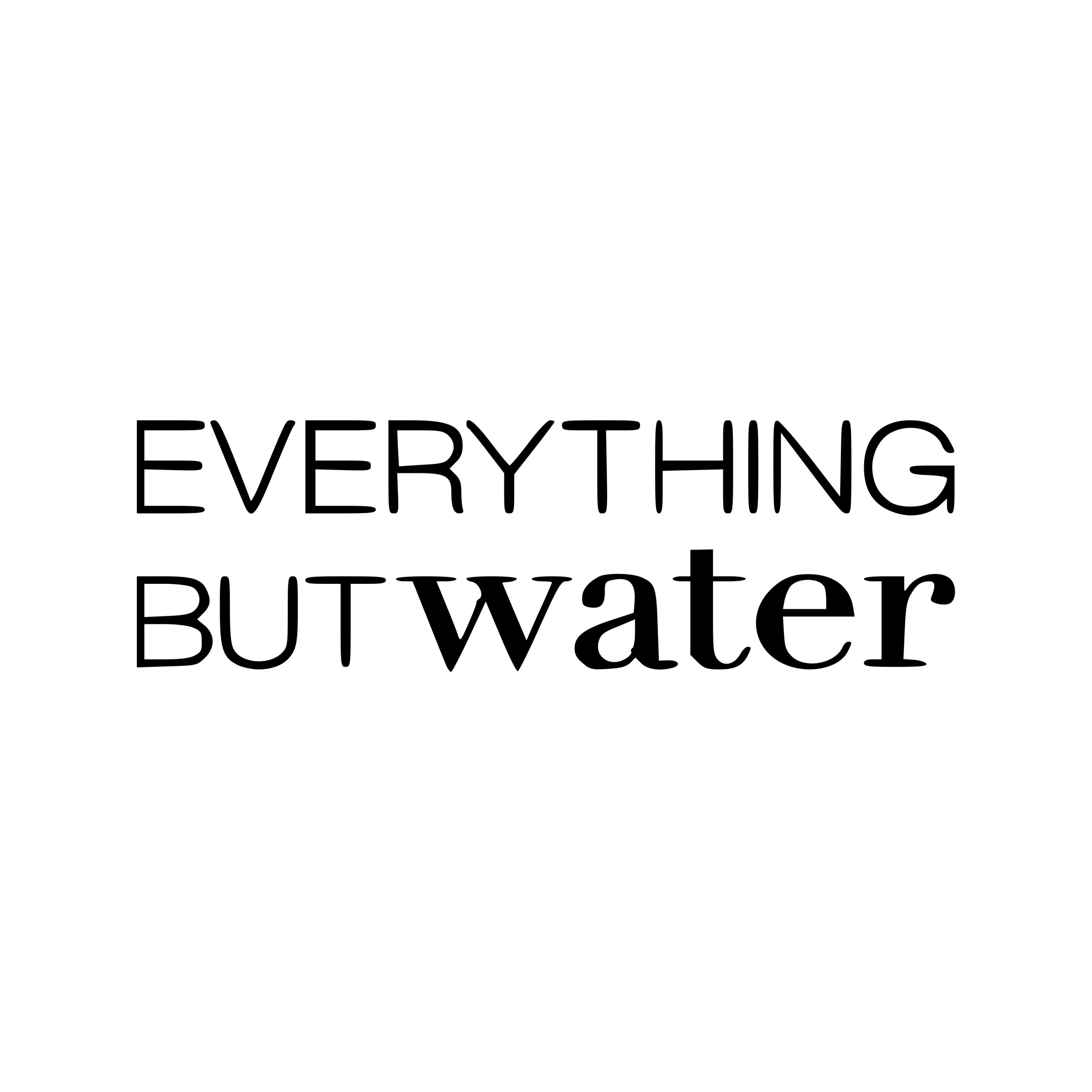Everything But Water company logo