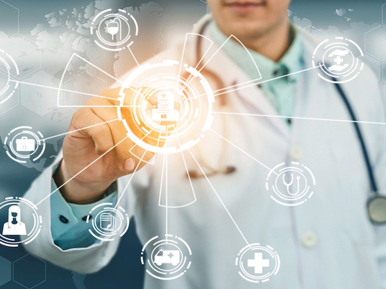 Healthcare Application Strategy Connectivity 4:3 1300 Healthcare Application Strategy Connectivity