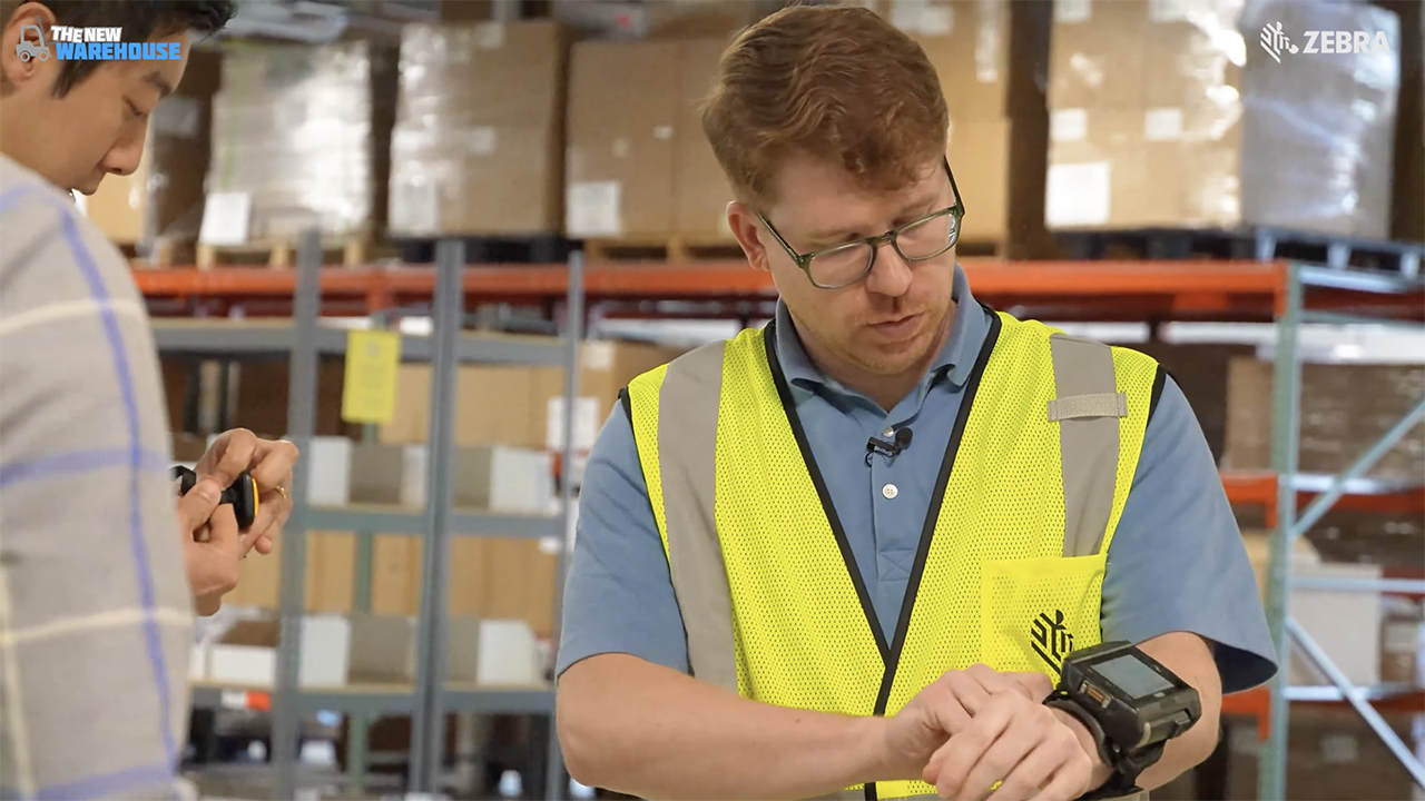 Zebra Symmetry Fulfillment Wearable Directed Workflow