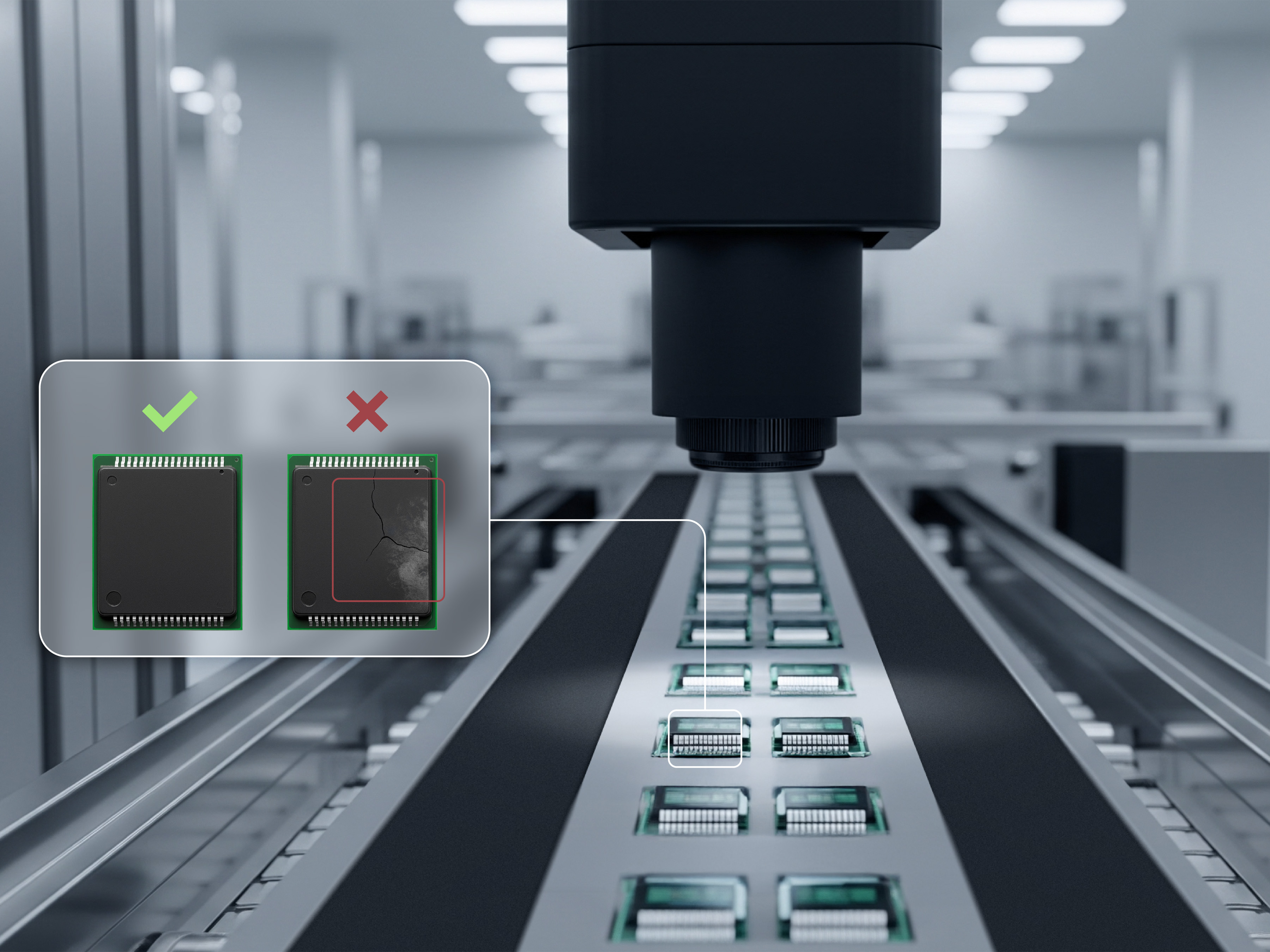 Machine Vision Frame Grabber Photography Website IC Packaging Inspection 4x3 3600