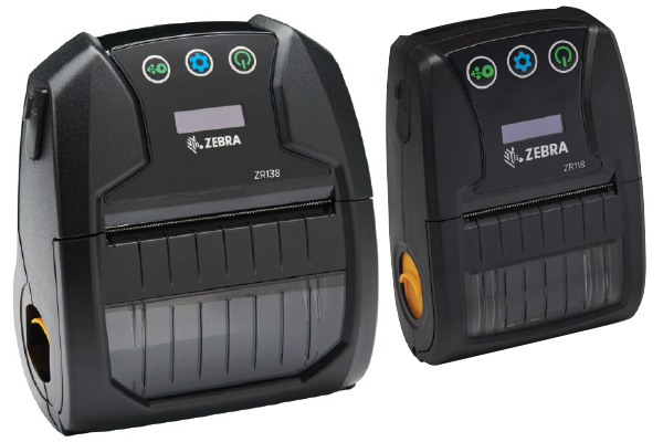 ZR118 and ZR138CR mobile printers