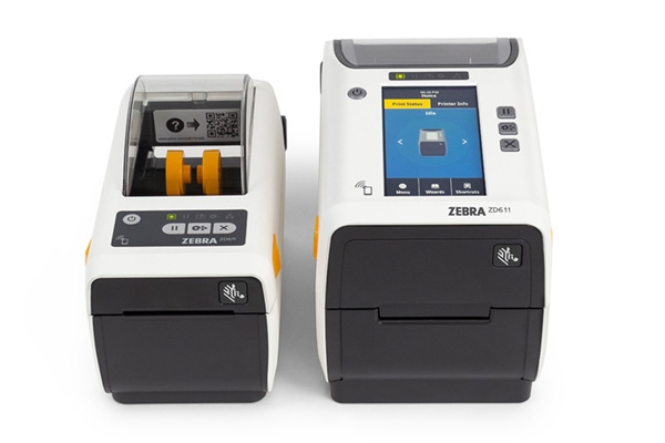 Fotografía del producto y hoja de especificaciones de la impresora de escritorio ZD611-HC de 2 pulgadas