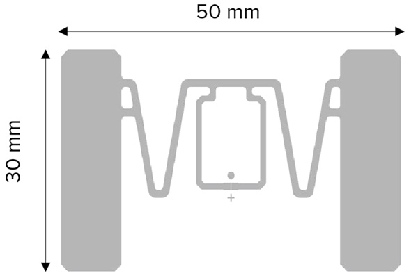 BoingTech™ BT793 RFID Inlay 사양서 제품 사진