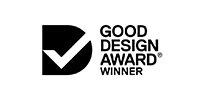 Logo laureata nagrody Good Design Award za wzornictwo