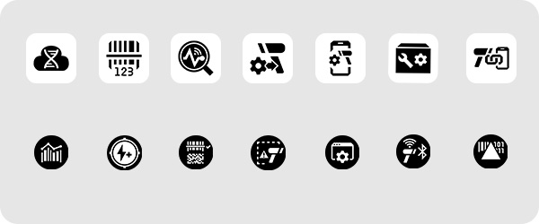 LI3600-ER Ultra-Rugged Scanner DNA Mobility Icons: 123Scan, PowerPrecision+, Preferred Symbol, PRZM Intelligent Imaging, Remote Diagnostics, Remote Management, Scanner Control Applications, ScanSpeed Analytics, Scan-to-Connect, Software Development Kit, Virtual Tether, Wi-FI Friendly Mode