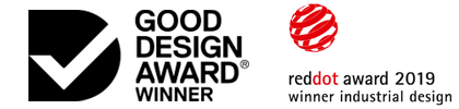 Good Design Award Winner, reddot award 2019