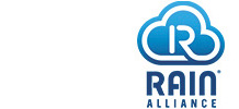 RFD90 extrem robuste UHF-RFID-Halterung – Kompatibilitätssymbole: Rain Alliance