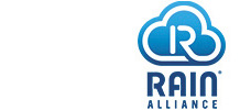 Icone di compatibilità delle slitte RFID UHF ultra-rinforzate RFD90: Rain Alliance