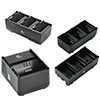 Chargeurs de batterie double à 3 baies, 3 baies, 1 baie de la gamme ZQ600