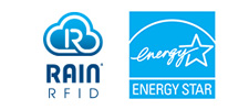 ZT600 Series Industrial Printers Compatible Icons Image:  Rain RFID, Energy Star