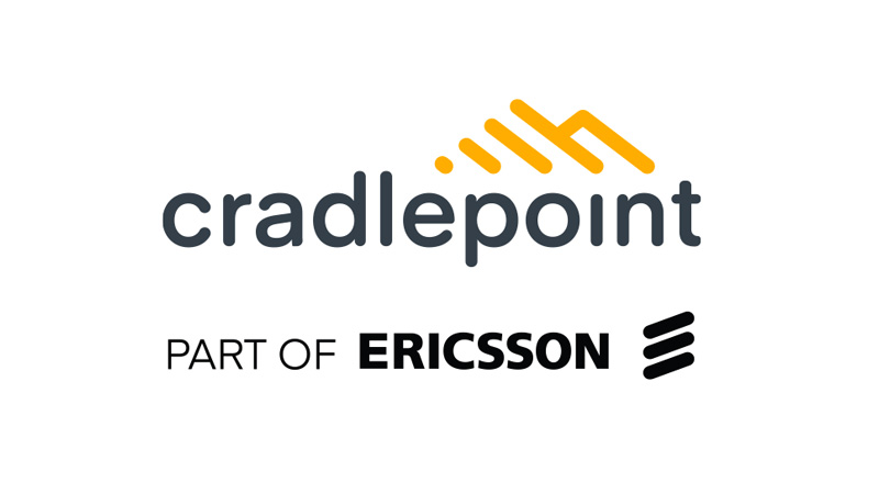 Cradlepoint - Part of Ericsson Logo - NRF Retail