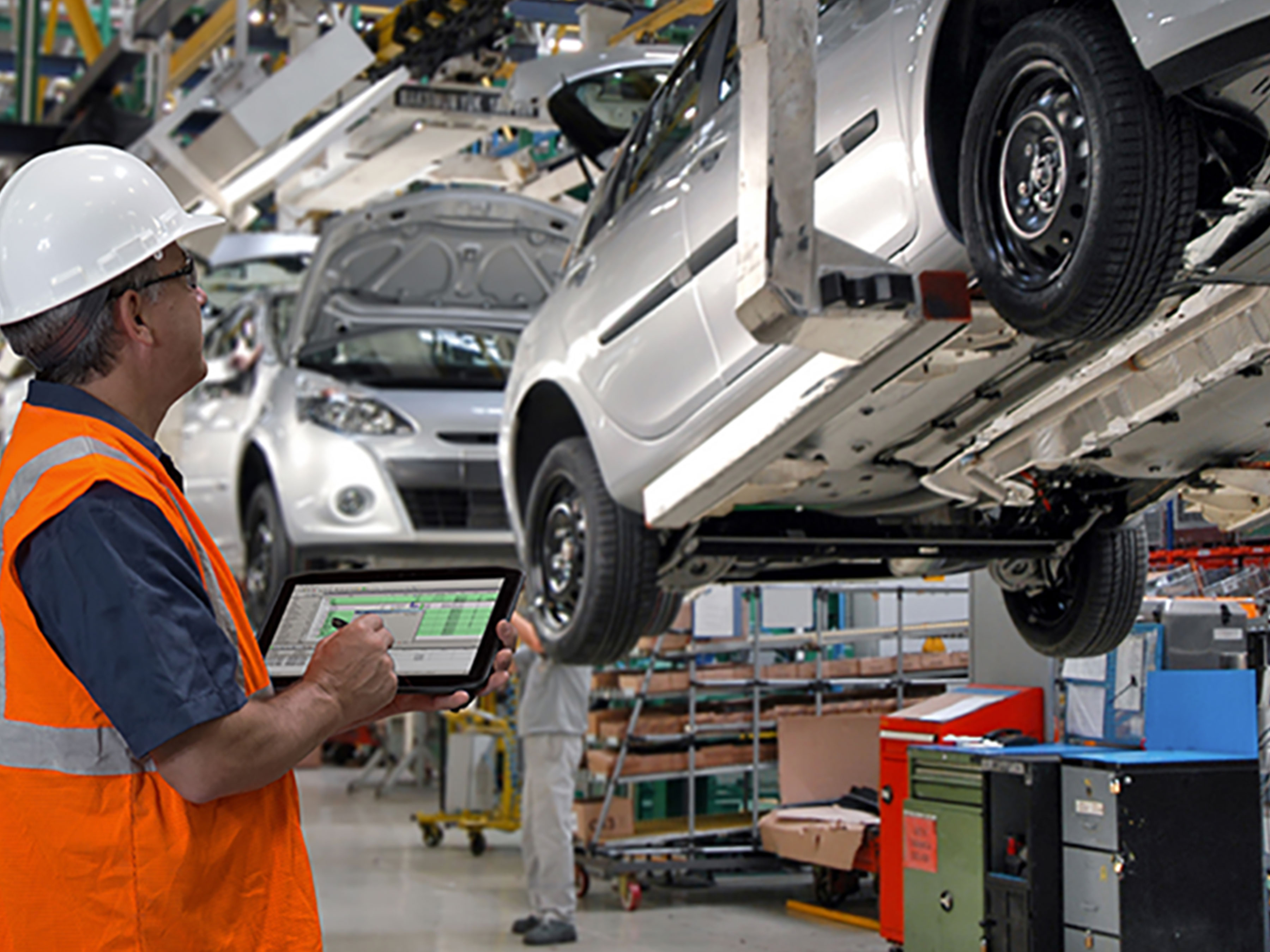 PRESS SHOP – MANUFACTURING CAR