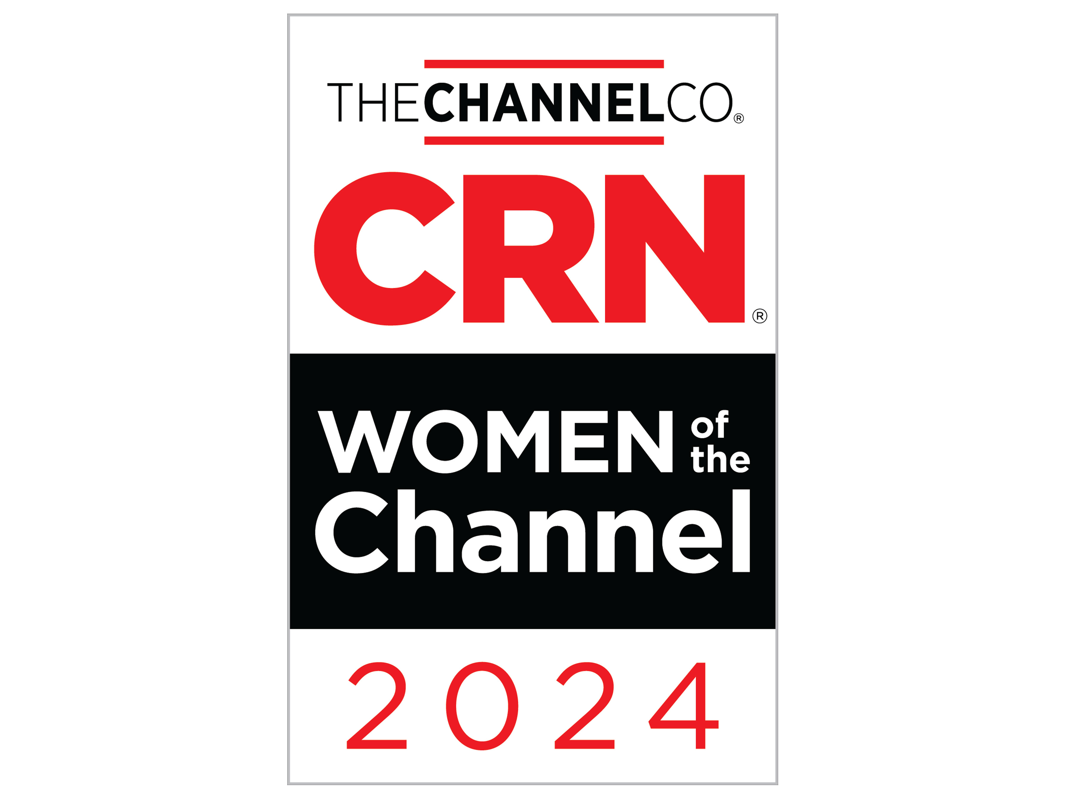 CRN 2024 Women of the Channel logo