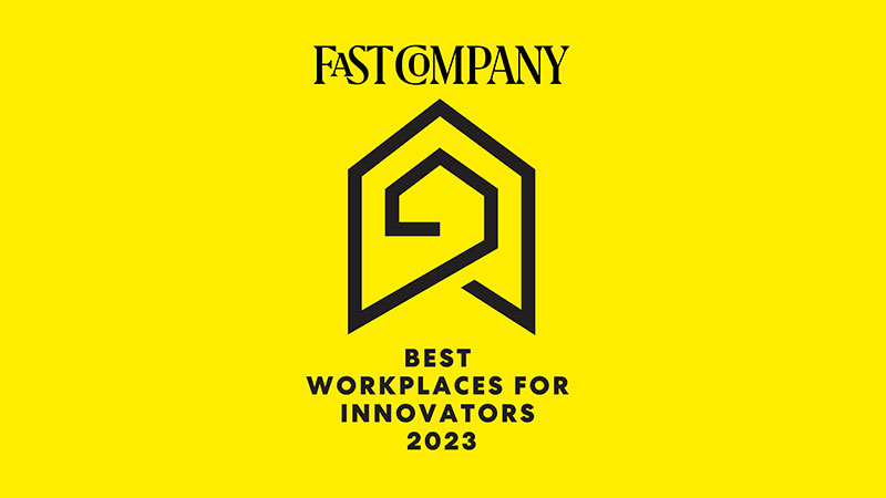 Fast Company 2023 List of Best Workplaces for Innovators image