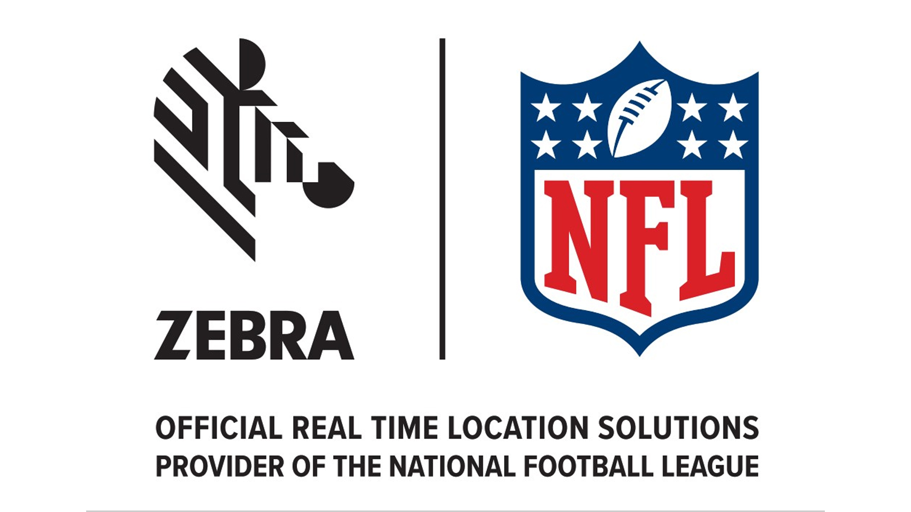 Zebra and NFL logos