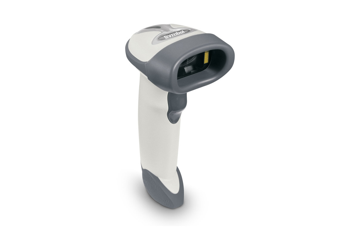 Zebra LS2208 Handheld Scanner · Lector de Código de Barras