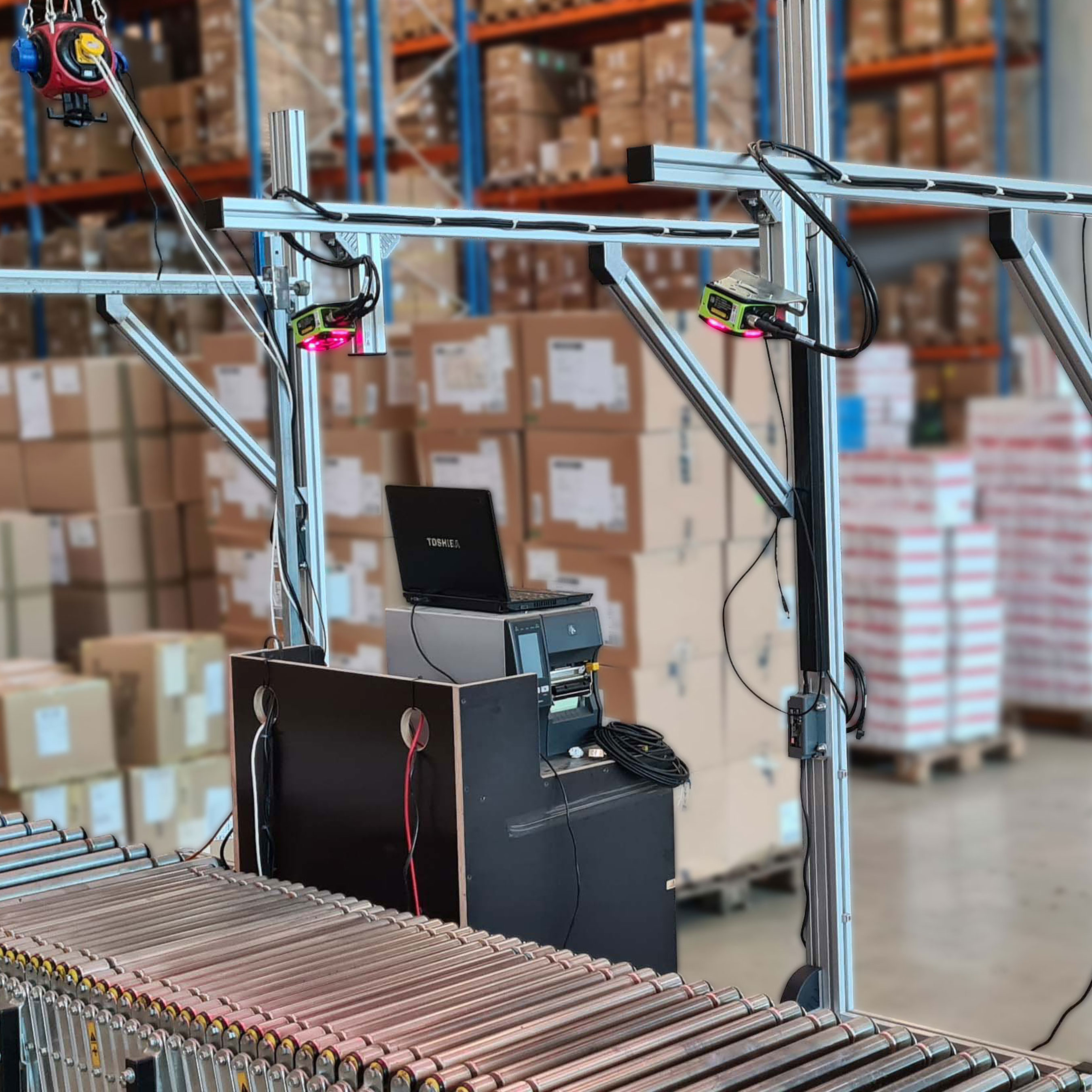 Noerpel Success Story Photo, 1x1, 2700 Zebra's solution at Noerpel's warehouse