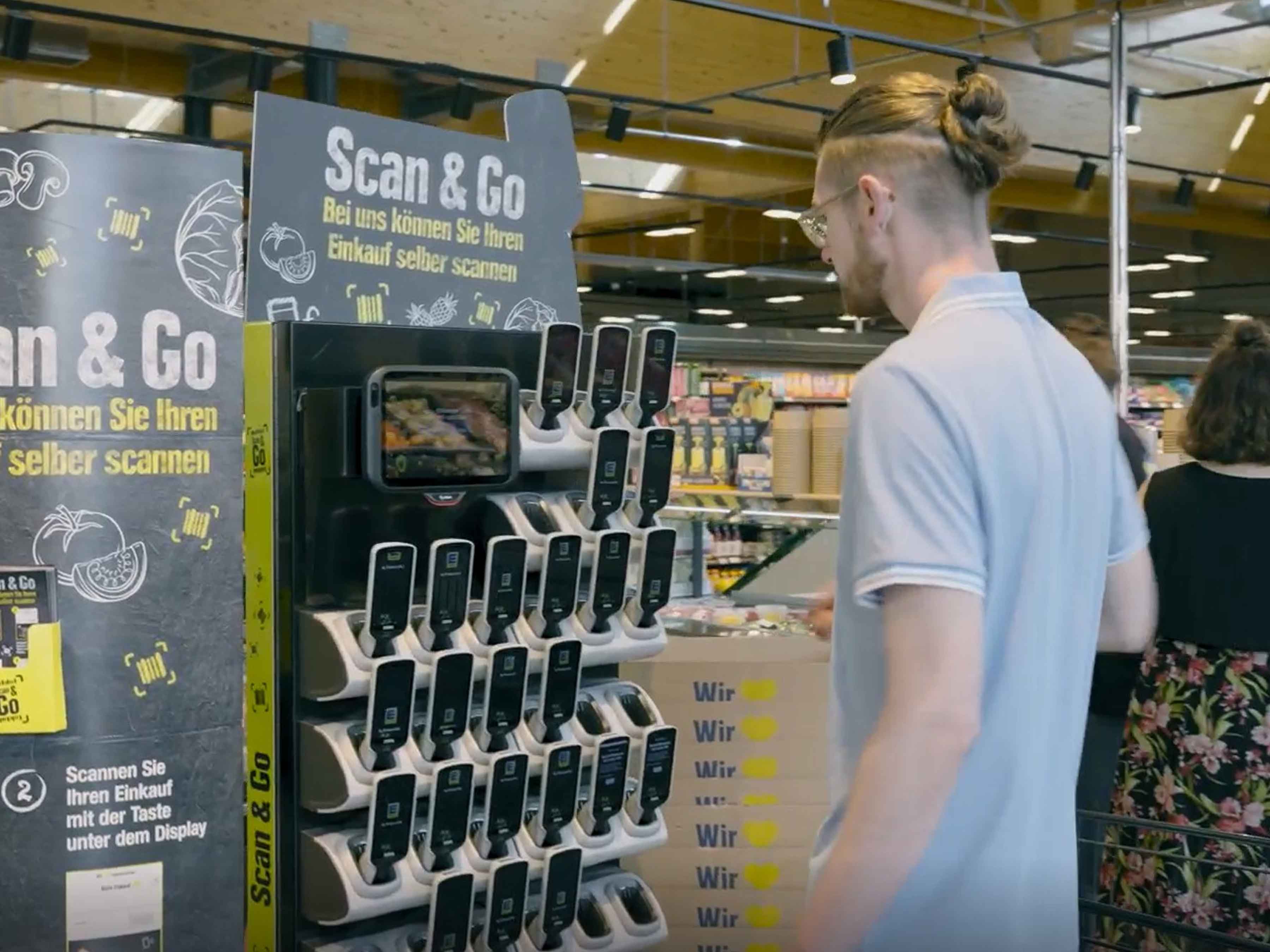 Personal Shopper kiosk in a retail store