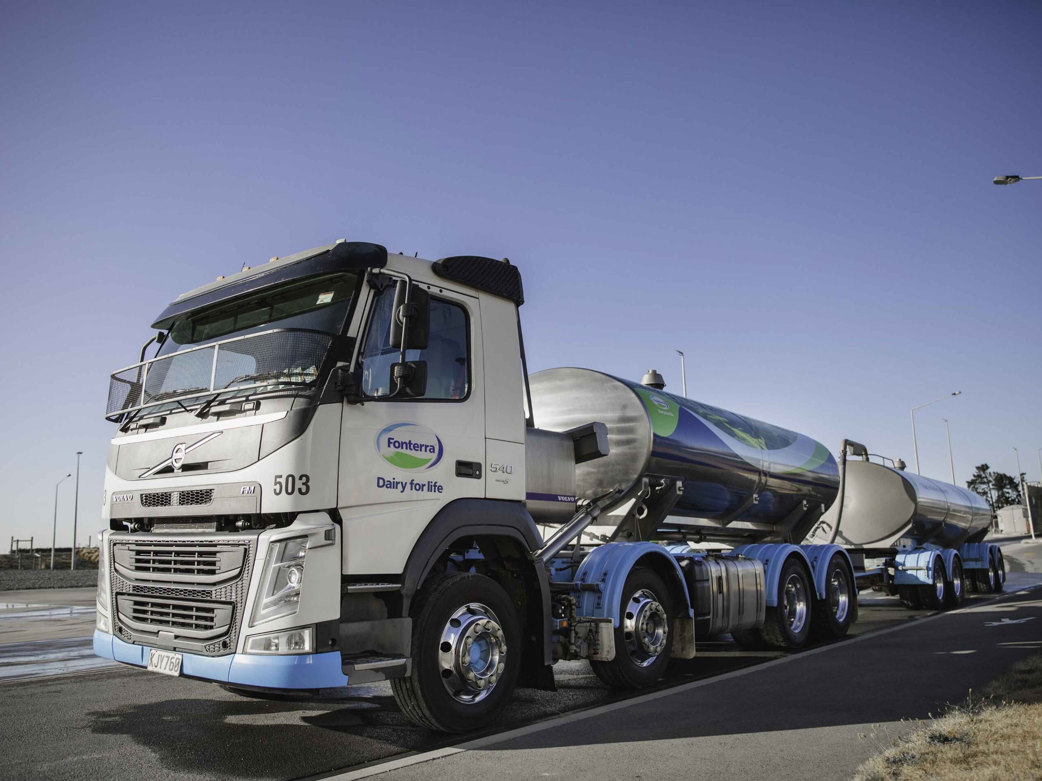 Fonterra's truck
