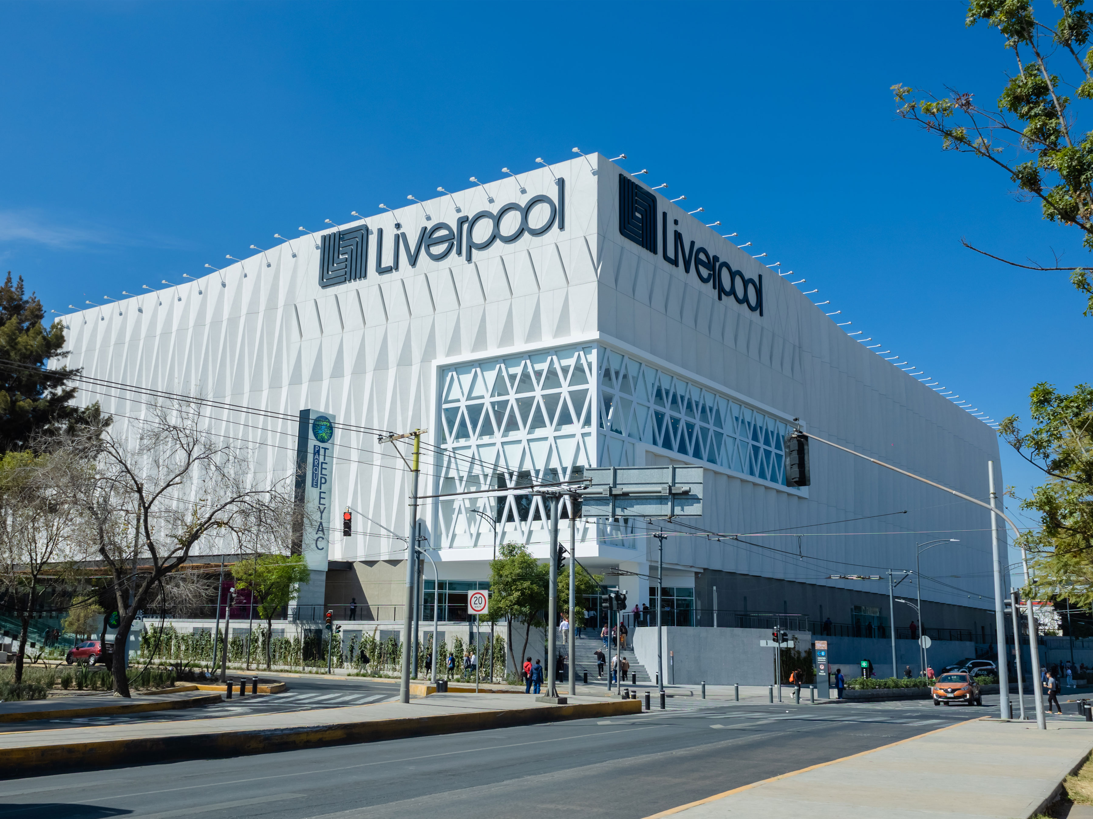 Liverpool's building facade