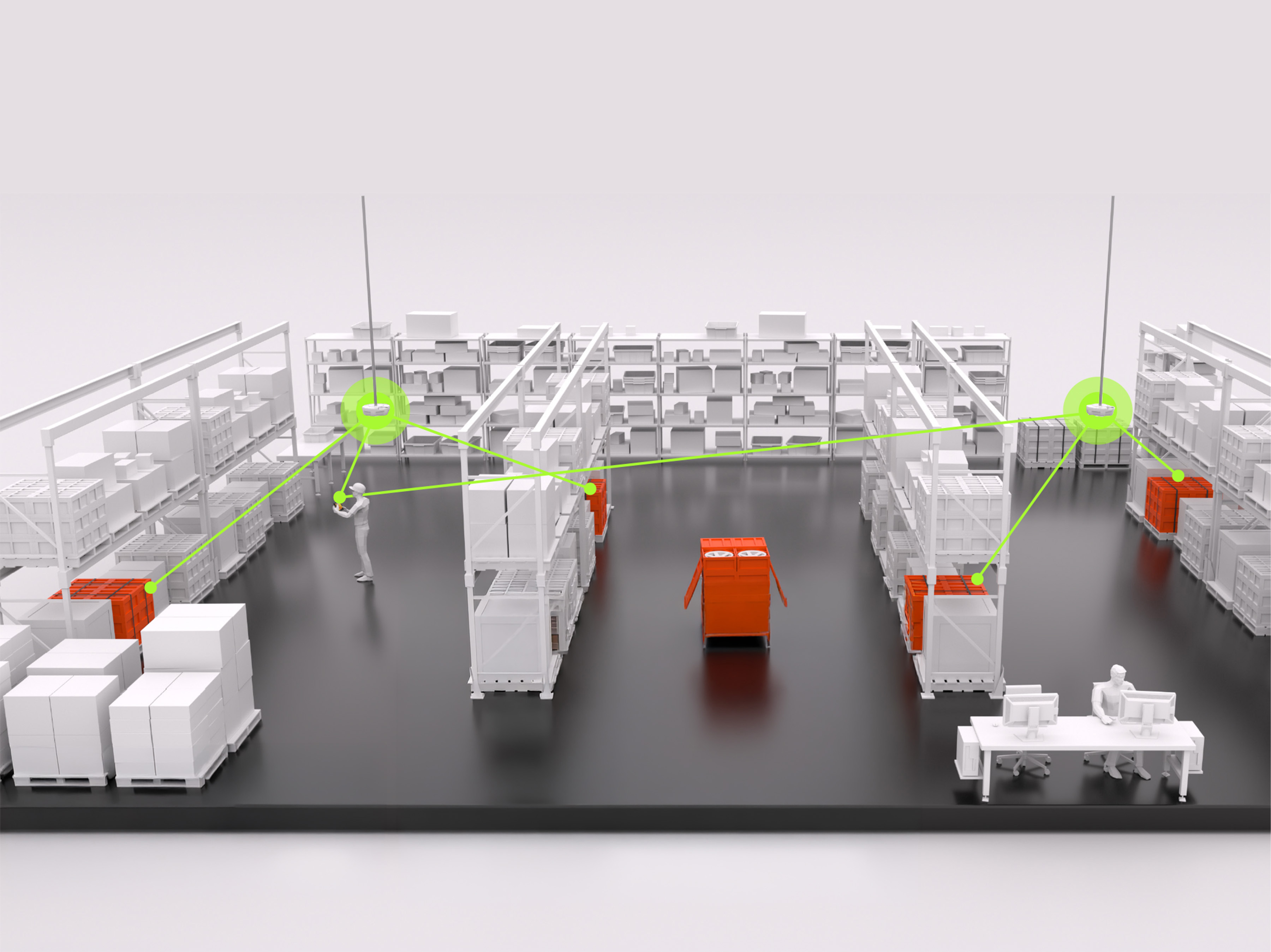  A connected worker relies on a rugged ET401 Tablet syncing in real-time with the Warehouse Management System (WMS) to isolate defective rims. Guided by RFID location data, the tablet displays precise containment instructions to ensure faulty components do not reach the active production line.