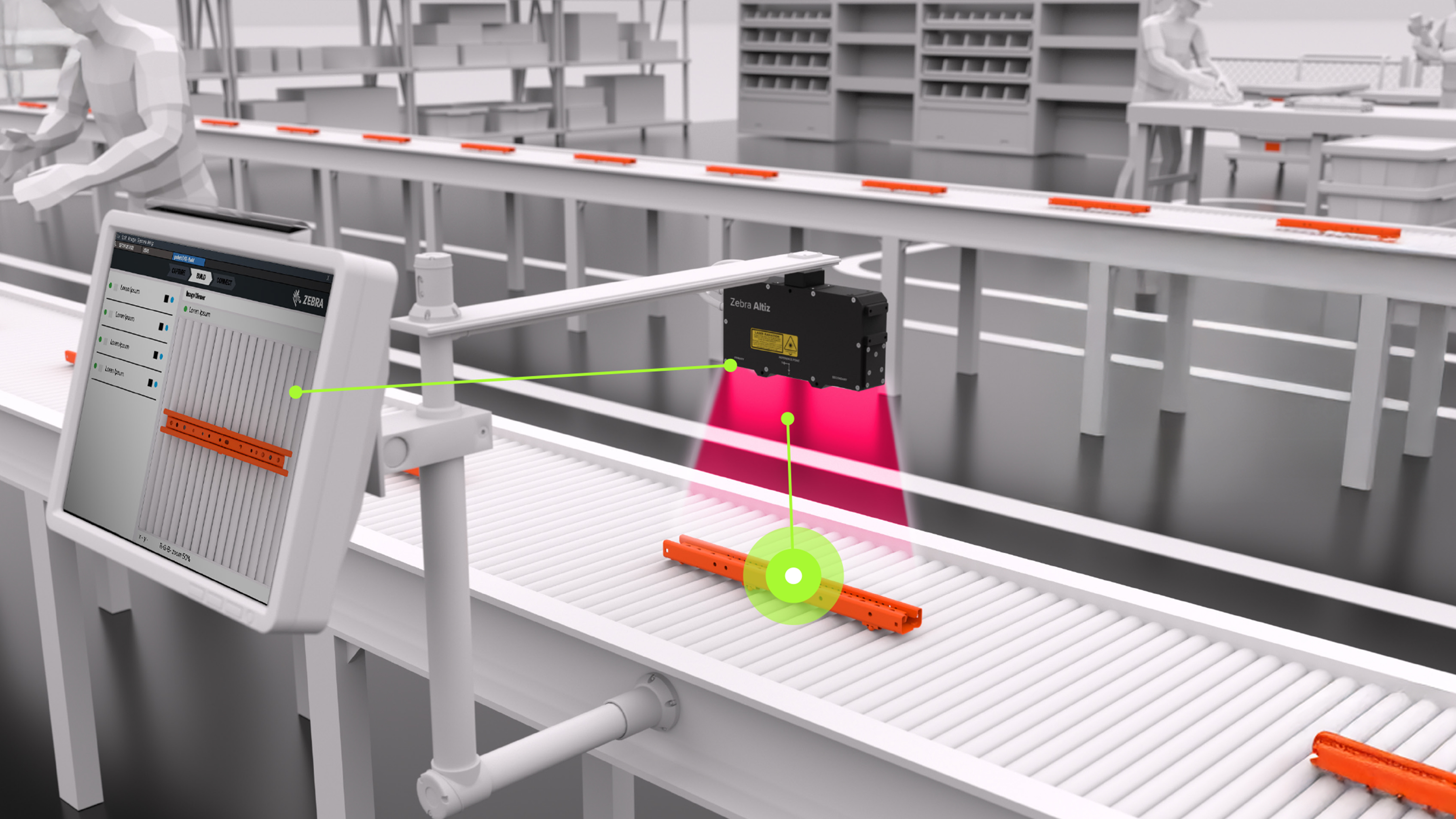 Address manufacturing defects like out-of-tolerance groove depths before they impact your bottom line. Zebra's quality assurance solution, featuring the 3D AltiZ Scanner, enables proactive quality control directly on the production line. The AltiZ performs precise, in-line 3D inspections to identify dimensional inaccuracies in real time. When a defective component is detected, the system instantly triggers an alert, preventing it from advancing to the next stage. This immediate feedback loop allows you to shift from reactive scrap and rework to a proactive process that ensures higher product quality, reduces costs, and improves manufacturing throughput.