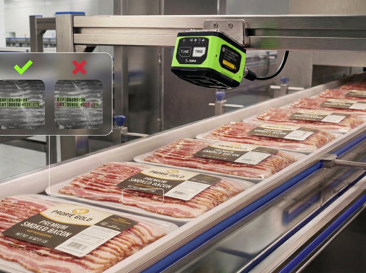 Zebra NS42 Verifying Lot and Expiration Codes on Packaged Food (with Graphic Callouts)