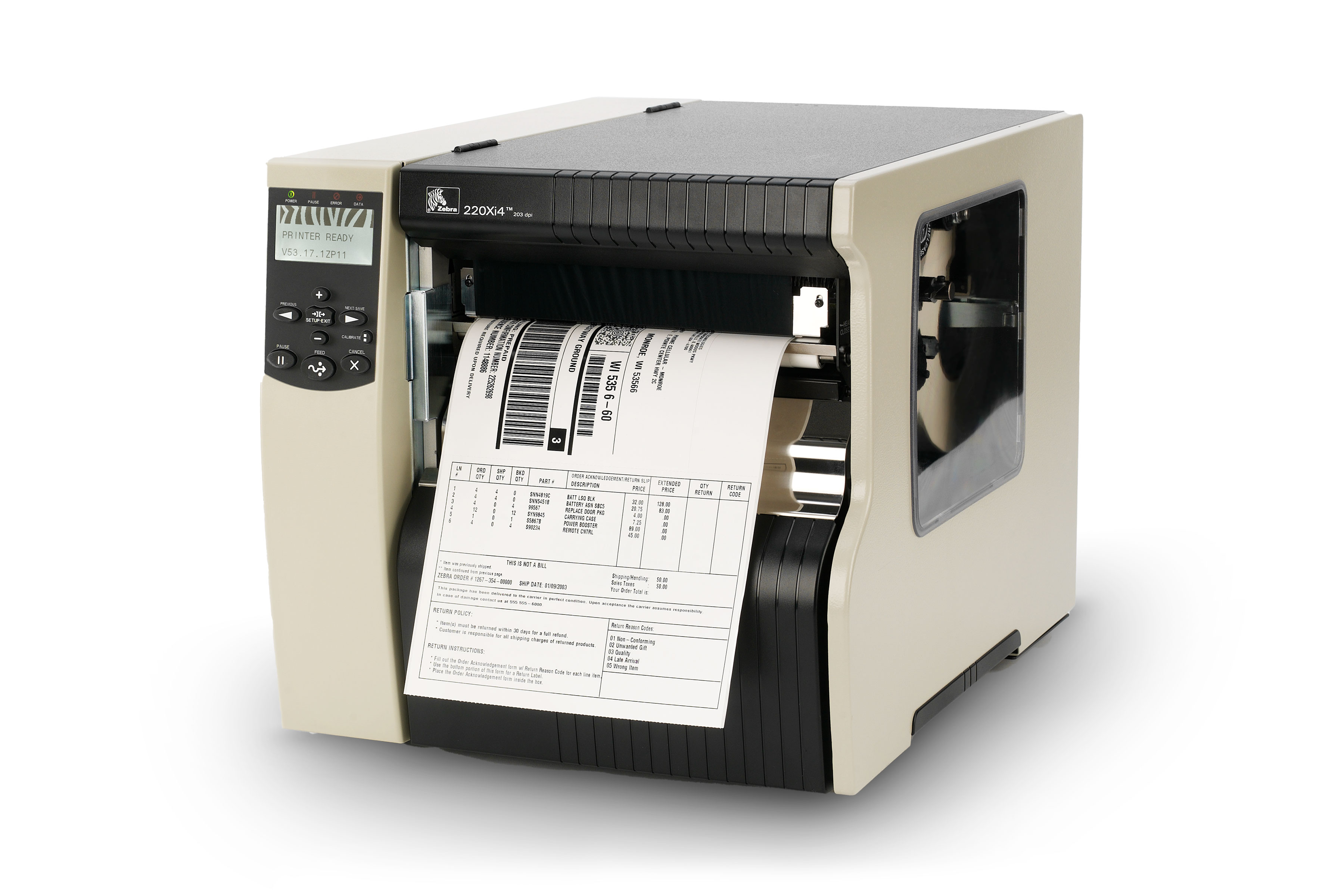 Gods Fange katastrofe 220Xi4 Industrial Label Printer | Zebra