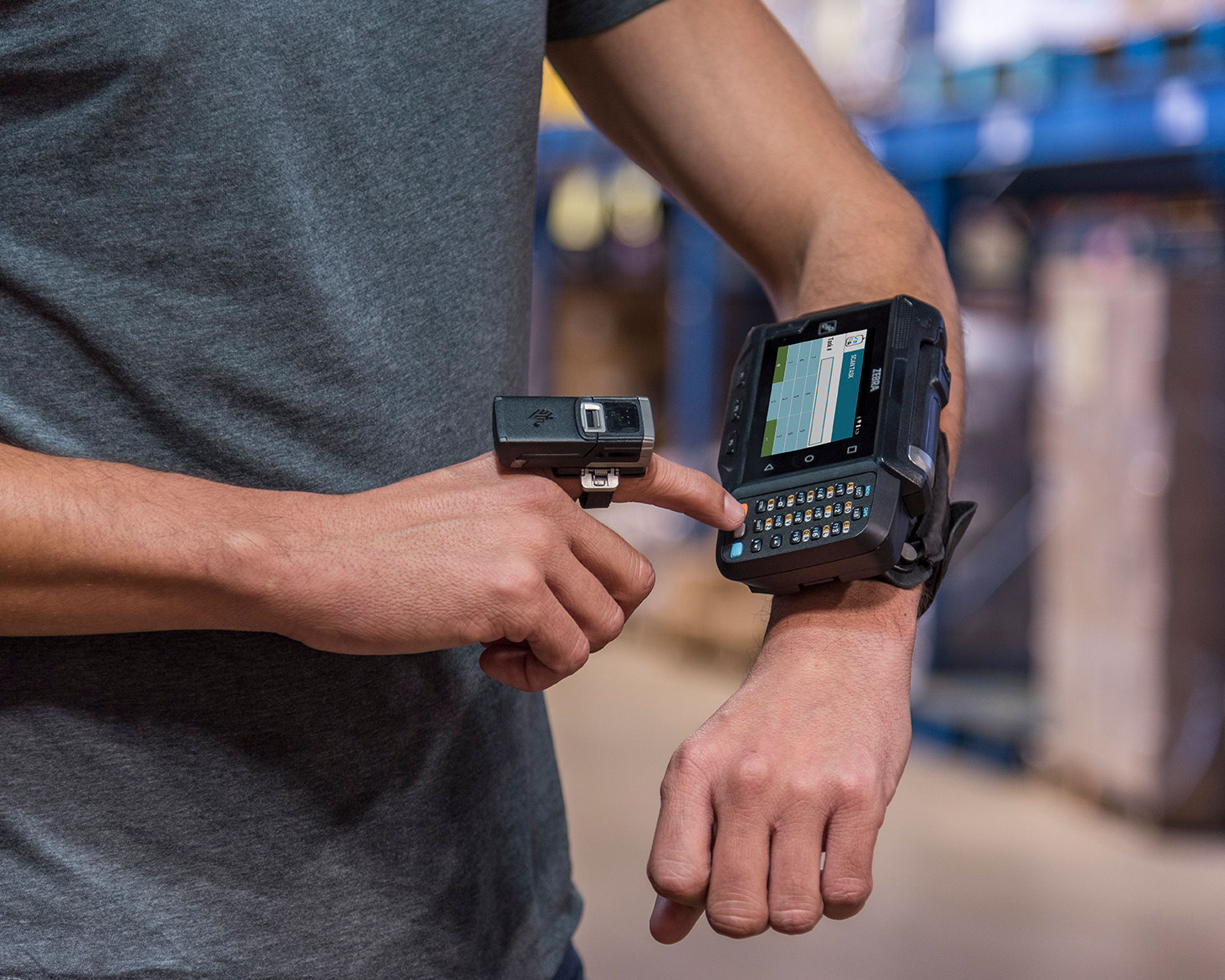 Ring Scanner-Wireless Light Tags-Wearable Computer