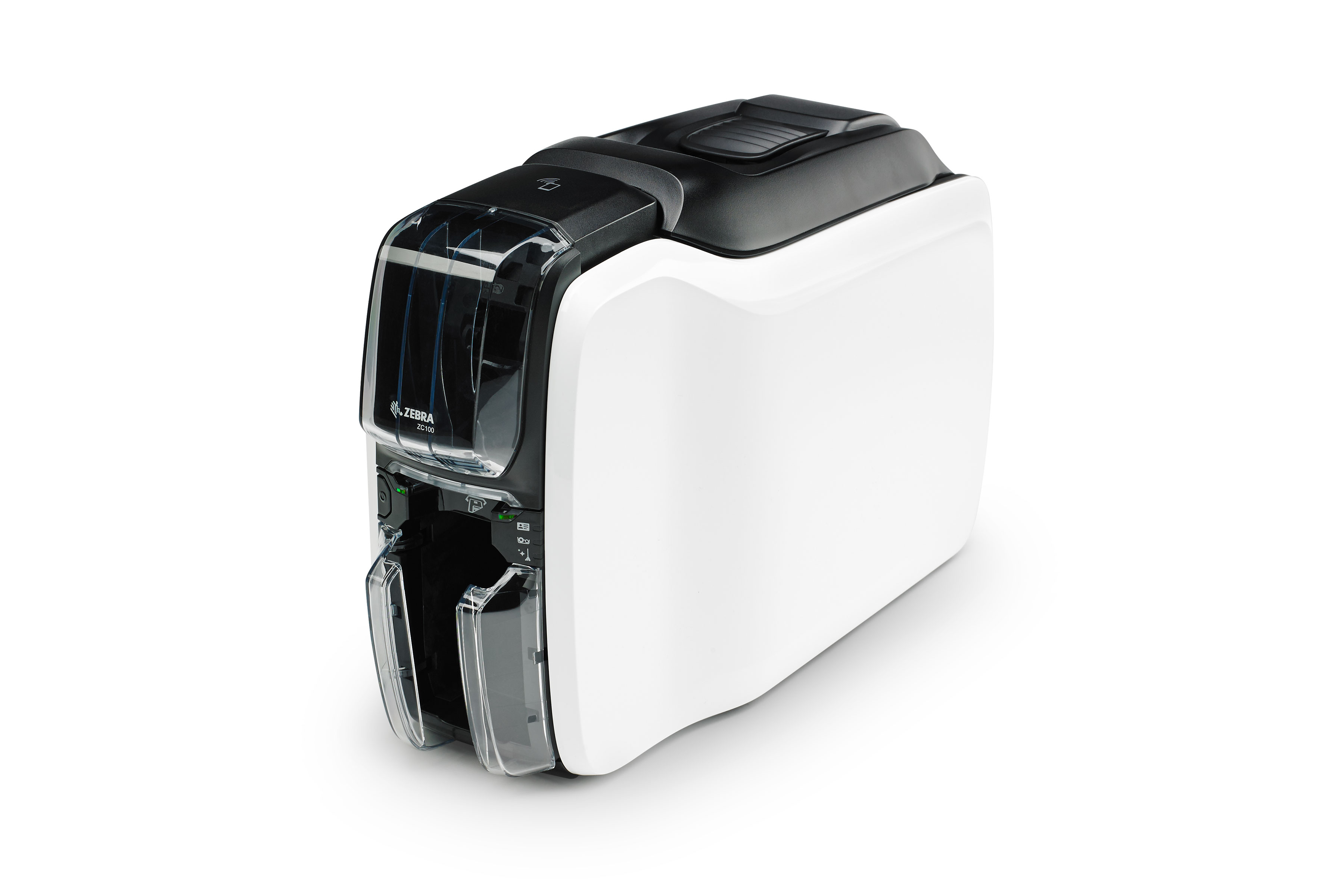 powerful card printer zebra single for