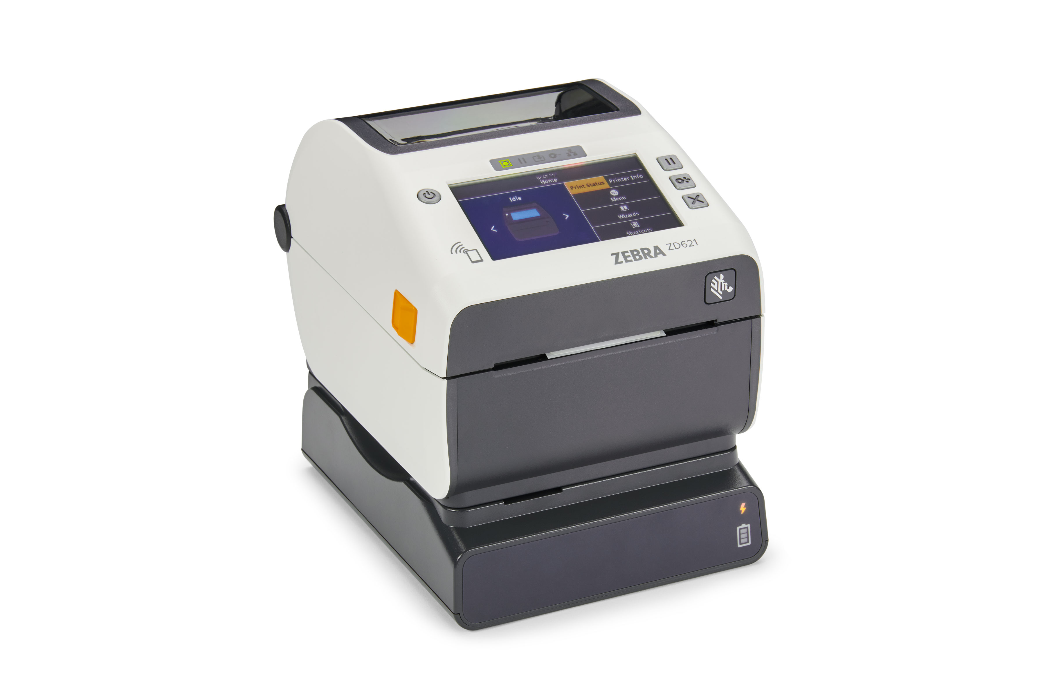 ZEBRA ZD621 Direct Thermal Desktop Printer Color Touch LCD 203 dpi Print  Width 4-inch USB Serial Ethernet ZD6A142-D01F00EZ 通販