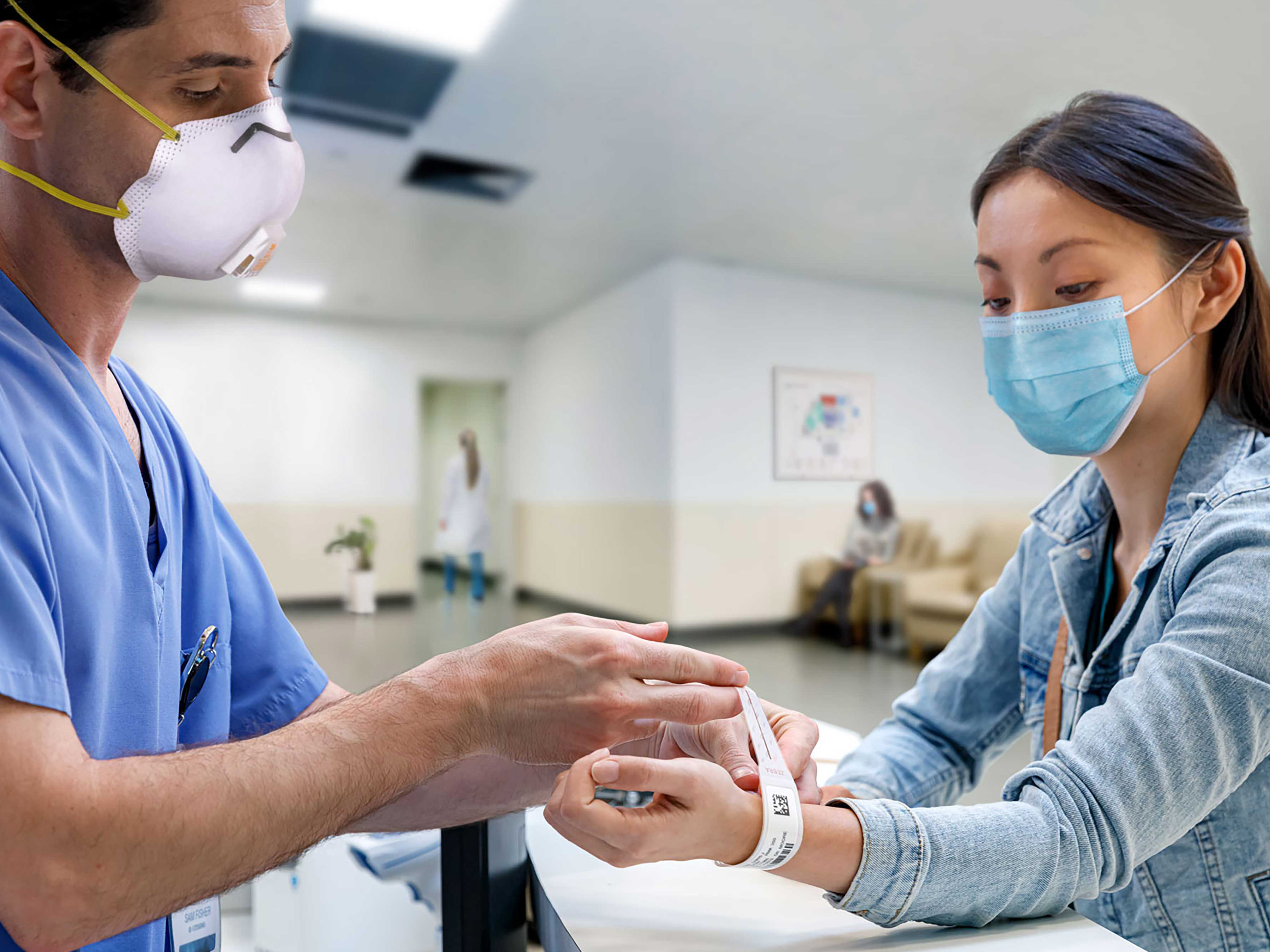 Healthcare Patient Admissions ID Application 4:3 3600 Healthcare Patient Admission ID